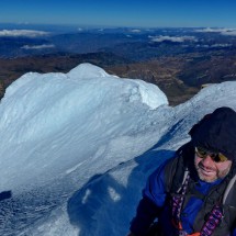 Tommy on the summit of Pan de Azucar - western view